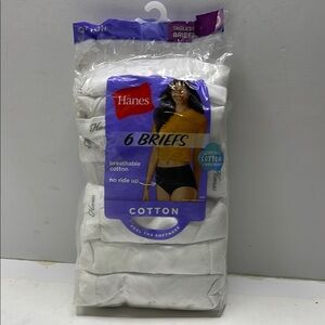 Hanes White Briefs Comfort Flex Fit